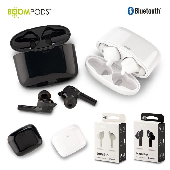 Audífonos Bluetooth Bassline Go Boompods - Imagen 1