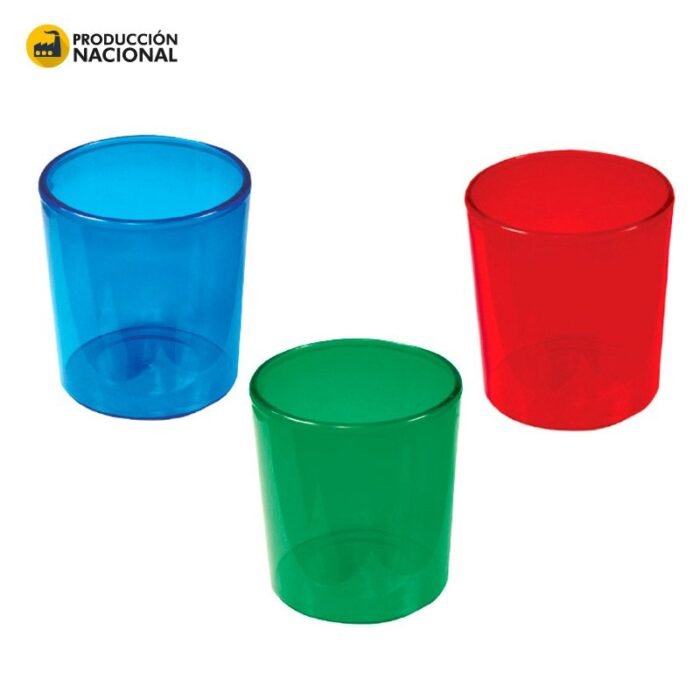 Vaso circular 320ml - produccion nacional - Imagen 1