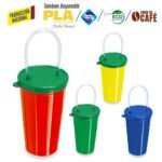 Vaso con pitillo - produccion nacional