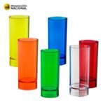 Copa cilindrica 2 oz cristal - produccion nacional