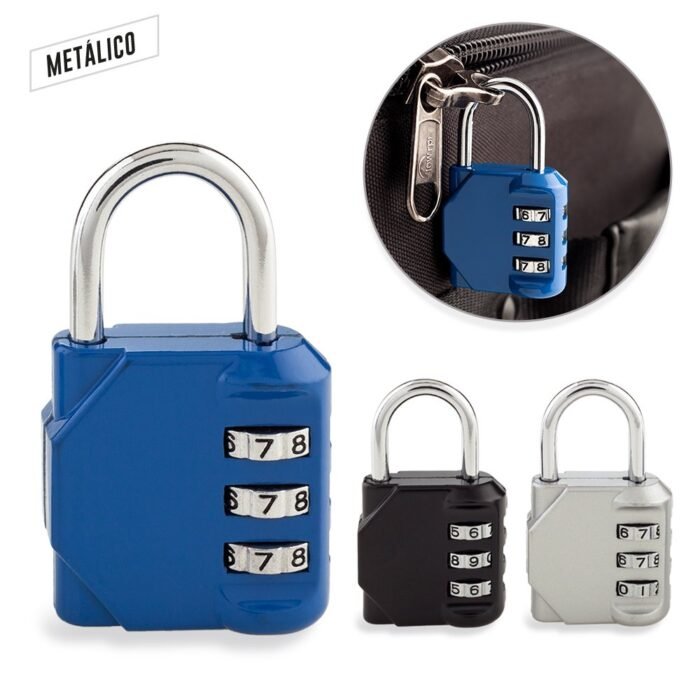 Candado de clave metalico - Imagen 1