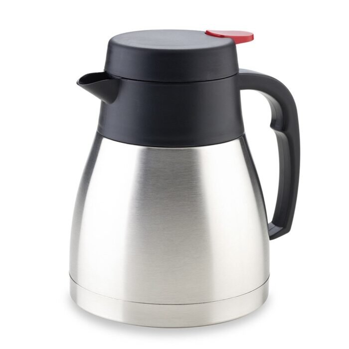 Jarra cafetera en acero inoxidable 1 litro - Imagen 1