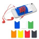 Portatarjetas con organizador de cables