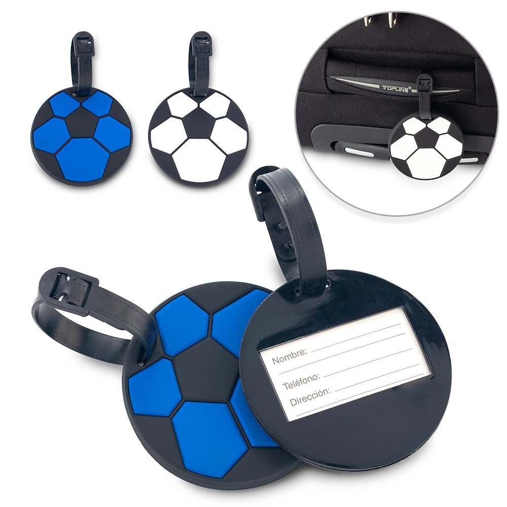 8292.jpg Identificador de maletas en pvc soccer - Imagen 1