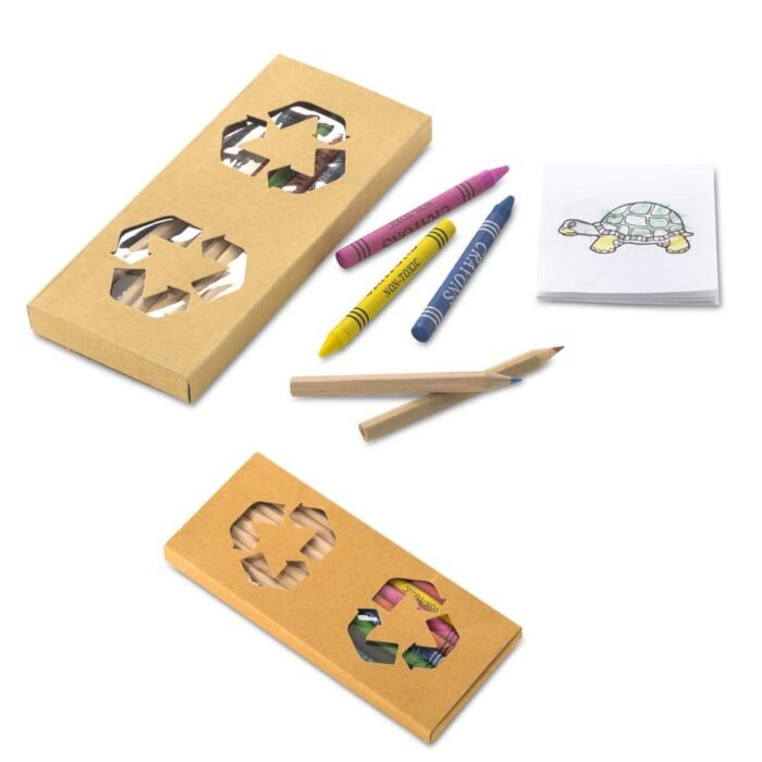 Set de colores y crayolas gavino - Imagen 1