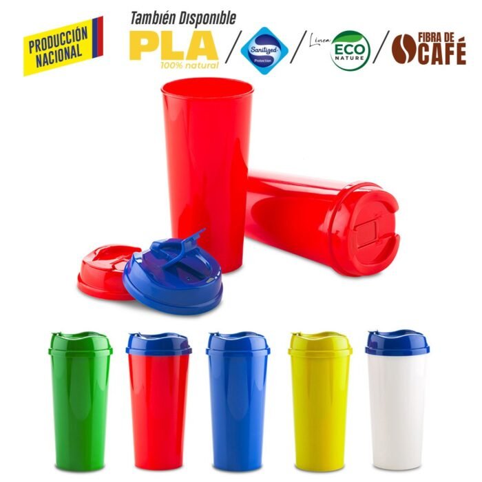Vaso plastico new york 23 oz - produccion nacional - Imagen 1