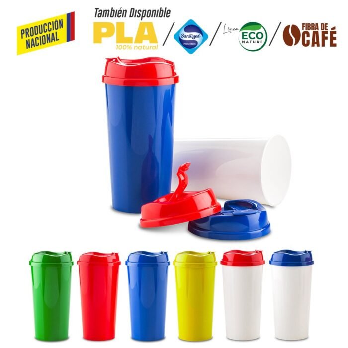 Vaso plastico new york 20 oz - produccion nacional - Imagen 1