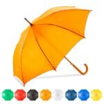 Paraguas de madera en poliester 23"