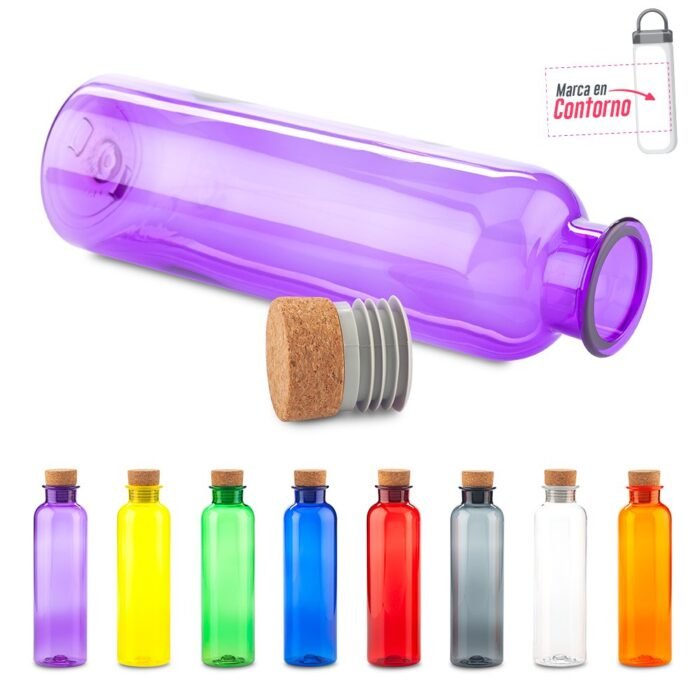 Botilito plastico cork 650ml - Imagen 1