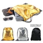 Sporty bag metallic