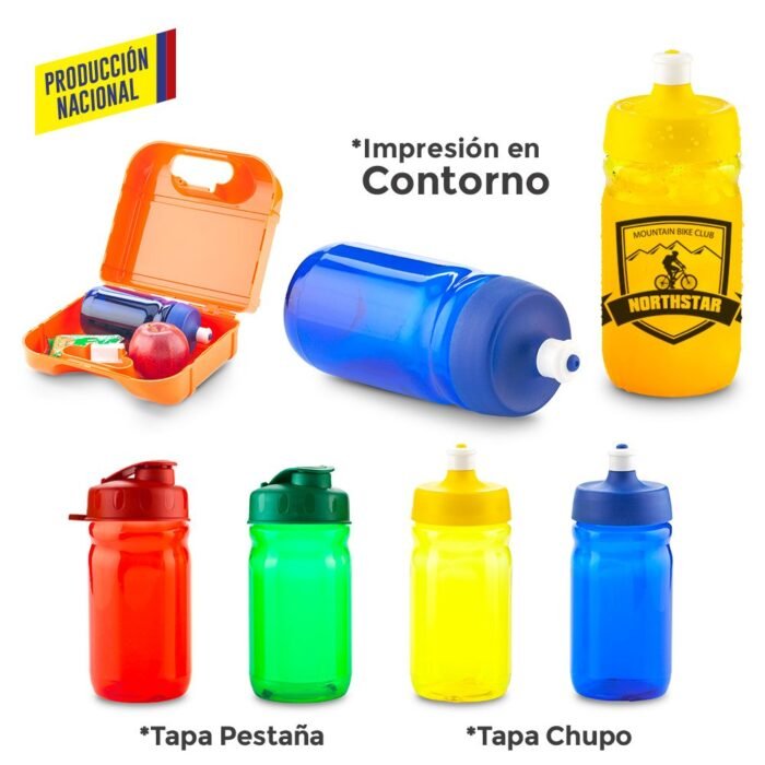 Botilito plastico thor 450ml- produccion nacional - Imagen 1