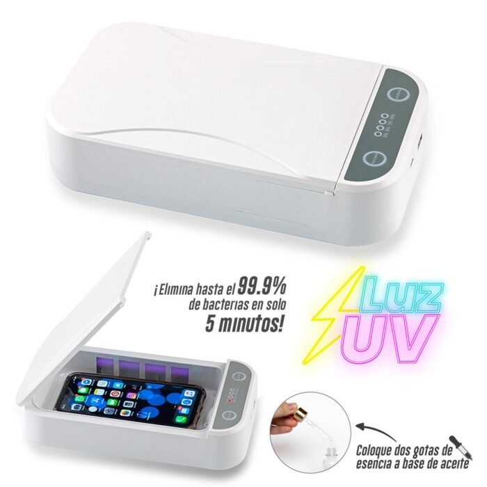 Esterilizador con luz uv smart - Imagen 1