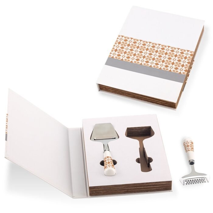 Set de 2 utensilios para queso book - Imagen 1
