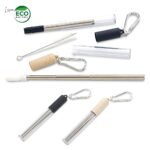 Pitillo reutilizable metalico wheat