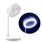 Lampara de escritorio con ventilador selfie