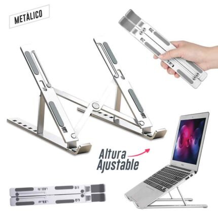 Soporte metalico para portatil aluminium ii nuevo