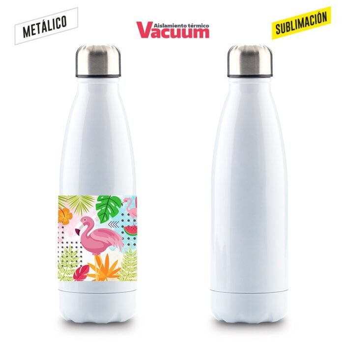 Botilito Metálico para Sublimación Wolfgang 500ml - Imagen 1