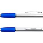 Boligrafo oxford plateado