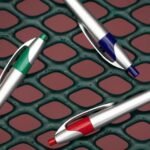 Boligrafo Deli Plateado