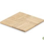 Tabla portavasos puzle