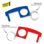 Llavero plastico multiusos anticontacto - produccion nacional - Imagen 2