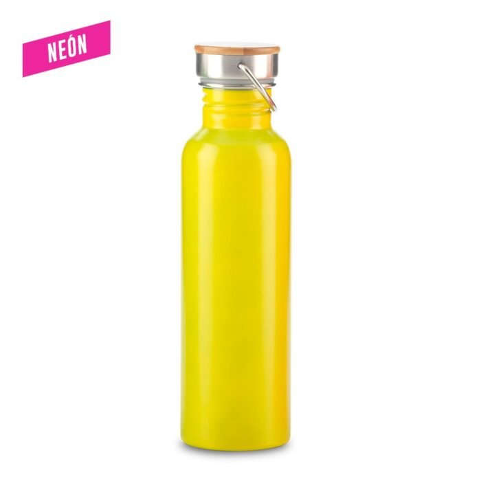 Botilito metalico wood 700ml - Imagen 1