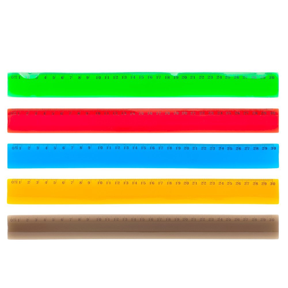 OF-439-2.jpg Regla flexy pvc 30cm - produccion nacional - Imagen 2