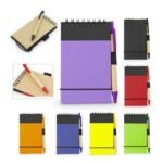 Libreta clip con boligrafo