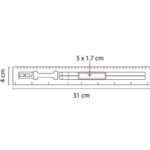 SET DE REGLA CON ACCESORIOS OBIDOS - Imagen 4