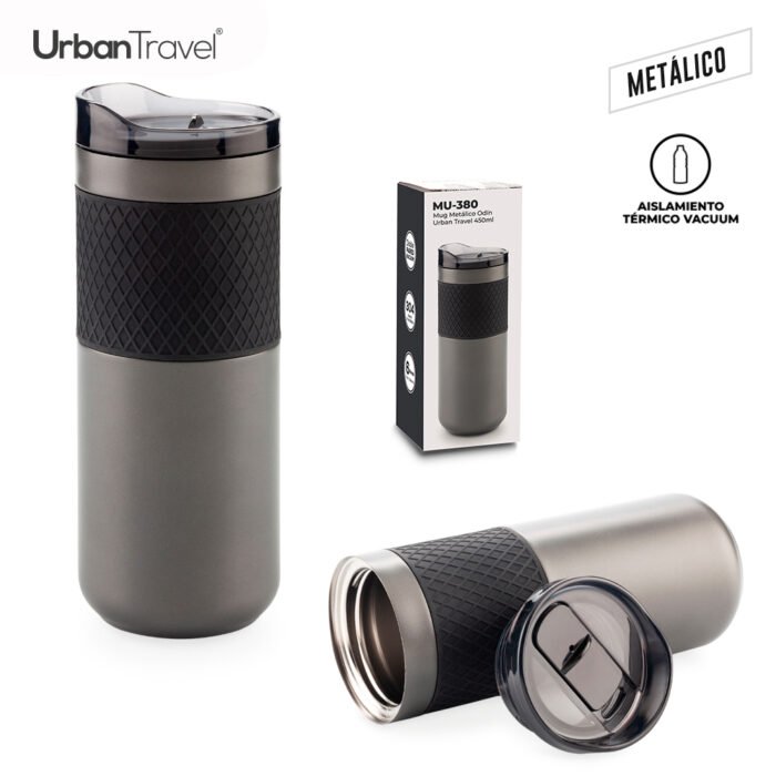 Mug Metálico Odín Urban Travel 450ml - Imagen 1