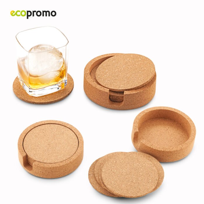 Set de Portavasos Cork - Imagen 1