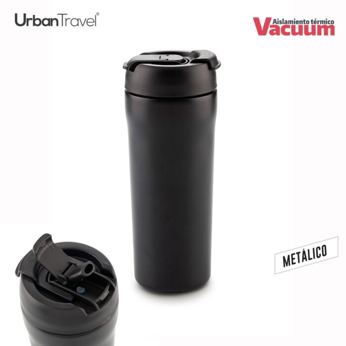 Botilito Metálico Doom Urban Travel 600ml - Imagen 3