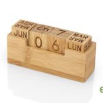 Calendario perpetuo Bambú week
