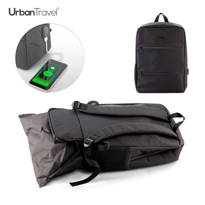 MORRAL BACKPACK SAMSON URBAN TRAVEL NUEVO - Imagen 1