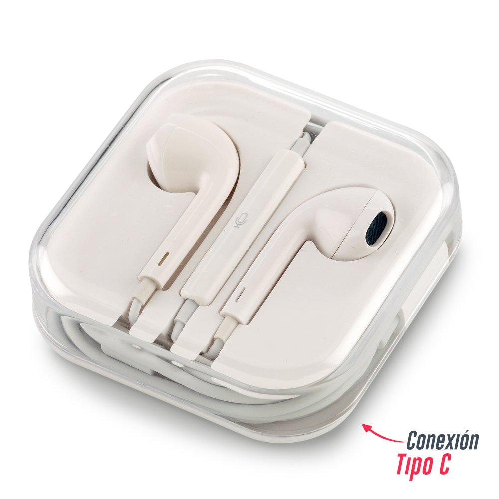 TE-151-1-2.jpg AUDIFONOS BOWIE CON MANOS LIBRES TIPO C NUEVO - Imagen 2