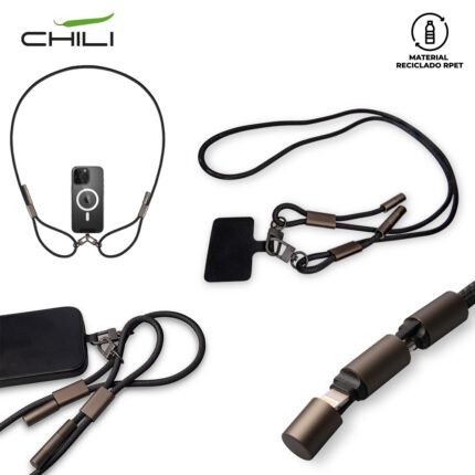Cordón Portacelular con Cables Chili