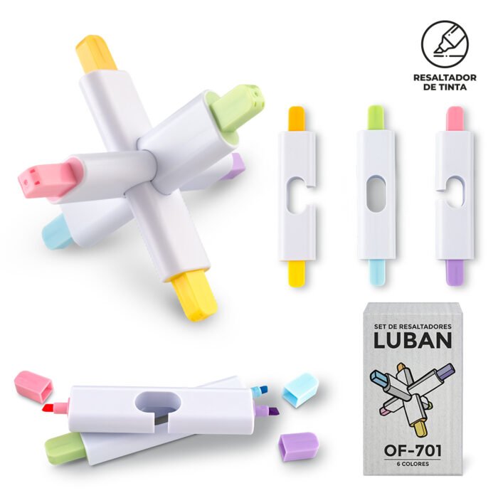 SET DE RESATADORES LUBAN - Imagen 1