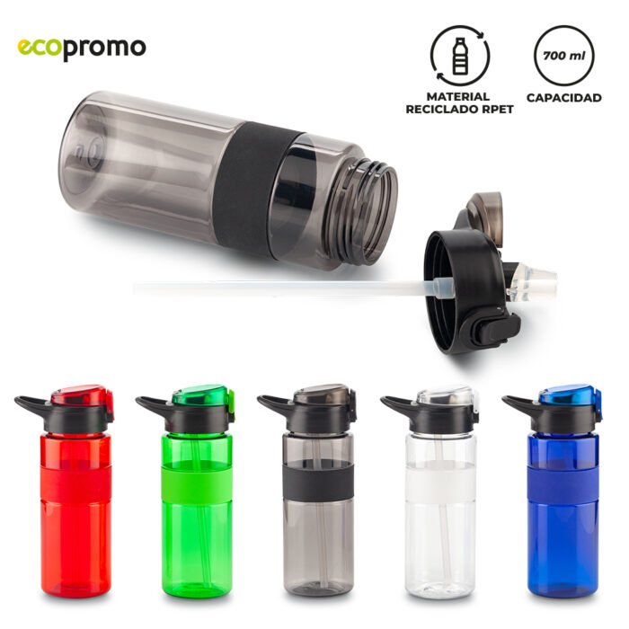 BOTILITO PLASTICO GRIPLY RPET 700ml - Imagen 1