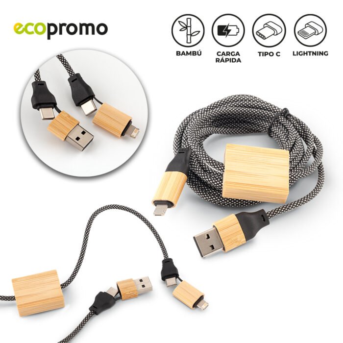 Cable Multicargador Eco Fast 65W - Imagen 1
