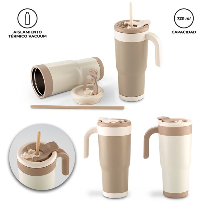 Mug Metálico Terra 720ml - Imagen 1