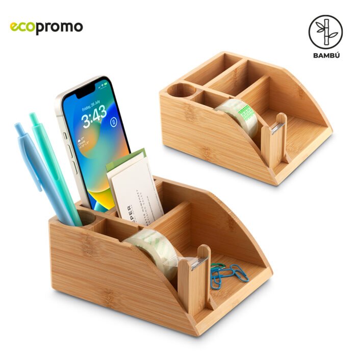 Organizador de Escritorio Bamboo - Imagen 1