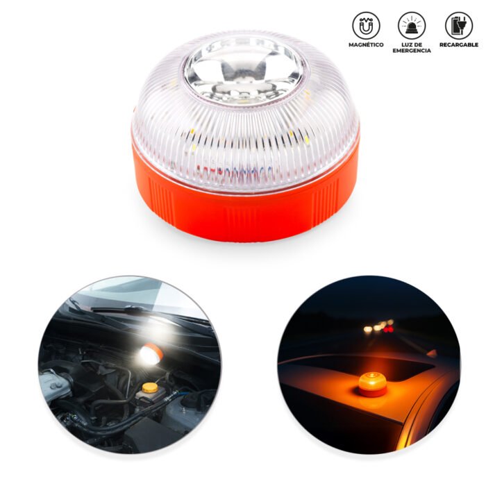 LUZ DE EMERGENCIA V16 MAGNETICA - Imagen 1