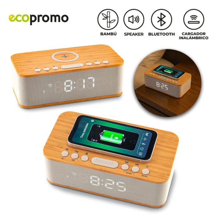 SPEAKER BLUETOOTH BAMBOO 3-1 - Imagen 1