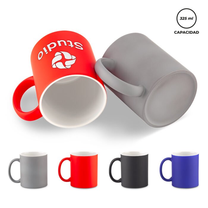 MUG EN CERAMICA RUBBER 325ml - Imagen 1