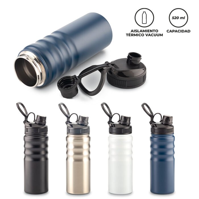 BOTILITO METALICO GLIDER 520ml - Imagen 1