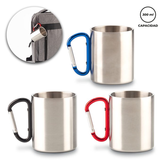 MUG METALICO LUMORA 300ml - Imagen 1
