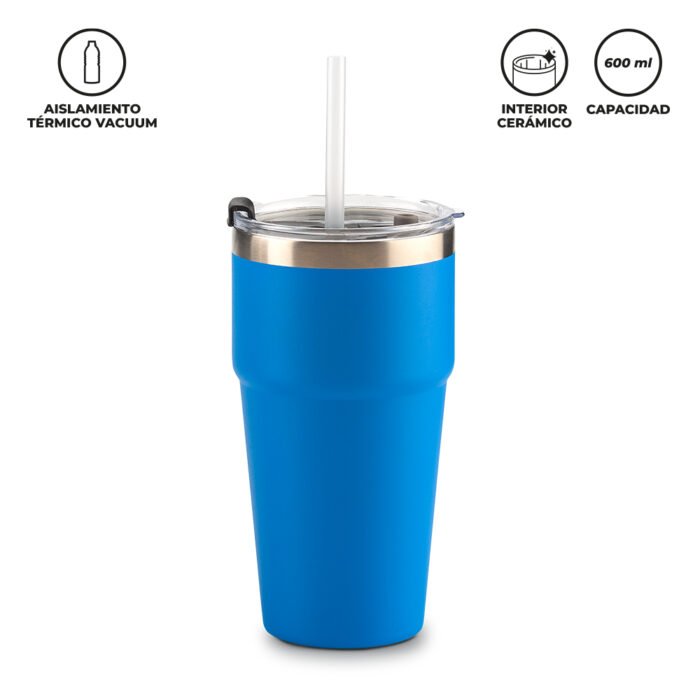 MUG METALICO LUMIX 600ml - Imagen 2