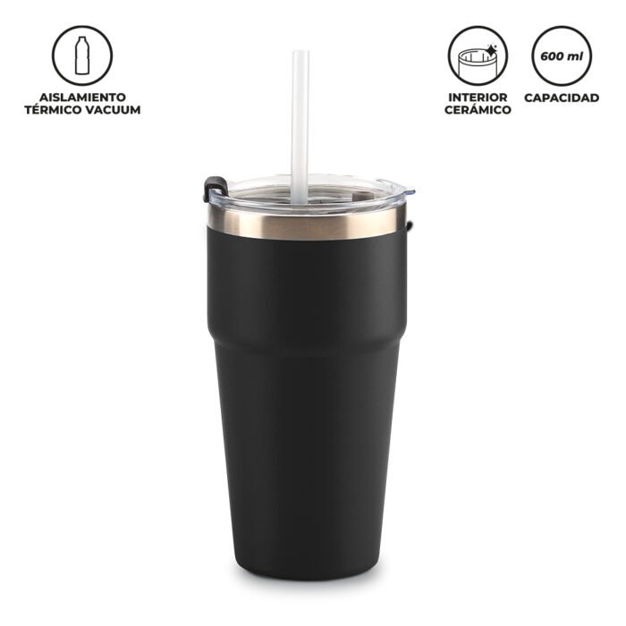 MUG METALICO LUMIX 600ml - Imagen 3