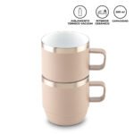 SET DE MUGS METALICOS STYLOR 200mL - Imagen 2