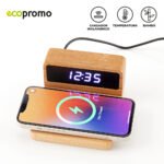 Cargador Inalámbrico Bamboo Clock - Imagen 2